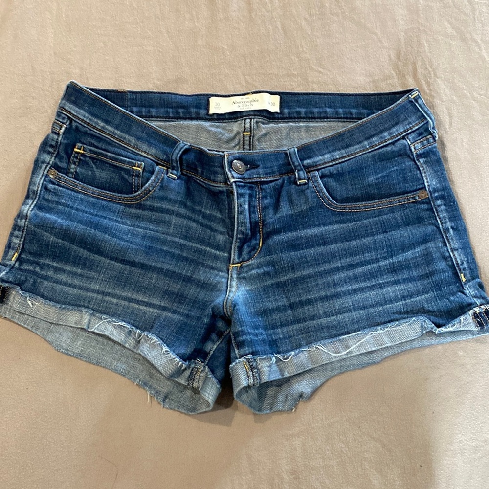 Abercrombie‎ & Fitch size 10 jean shorts